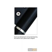 DHZHE A Cushion Hinge Closer UAE لأنظمة التحكم في الأبواب المعمارية